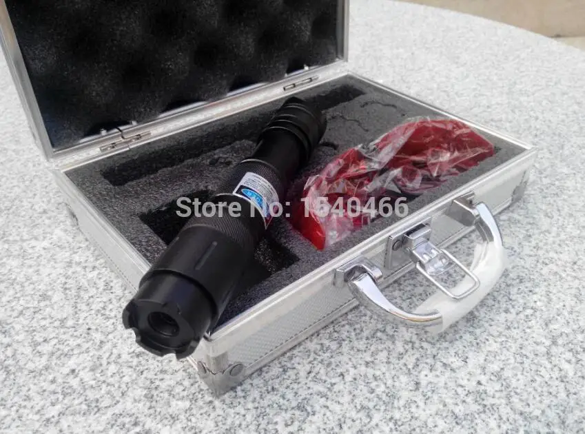 Super Powerful!820 50000m 450nm blue laser pointers burn match candle lit cigarette wicked lazer torch+charger+5Caps gift box |