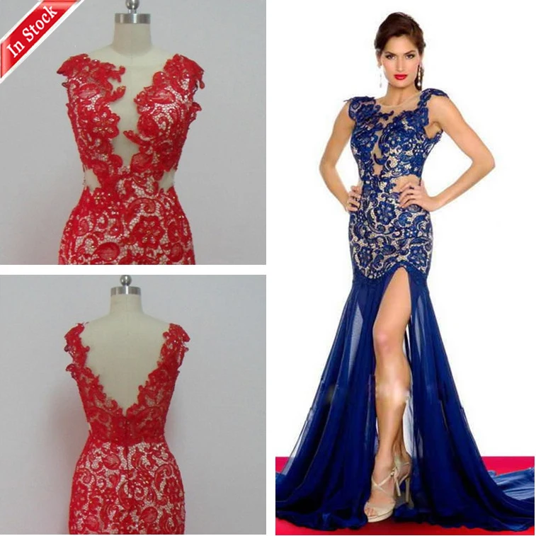 red white and blue formal dress