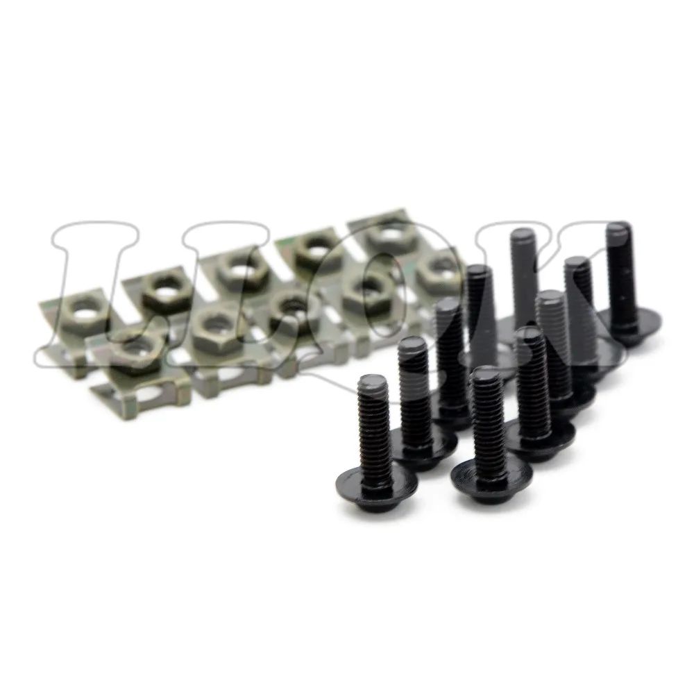 10pcs 6mm CNC Motorcycle Fairing body work Bolts Screws for BMW F800 GS 2008-2014 F800R 2009-2014 F800S 2006-2013 ducati 749 | Автомобили