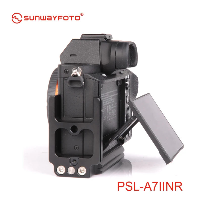 SUNWAYFOTO PSL-a7IINR a7II a7rii a7r2 a7s2 l-образный кронштейн алюминиевая головка штатива быстросъемная пластина