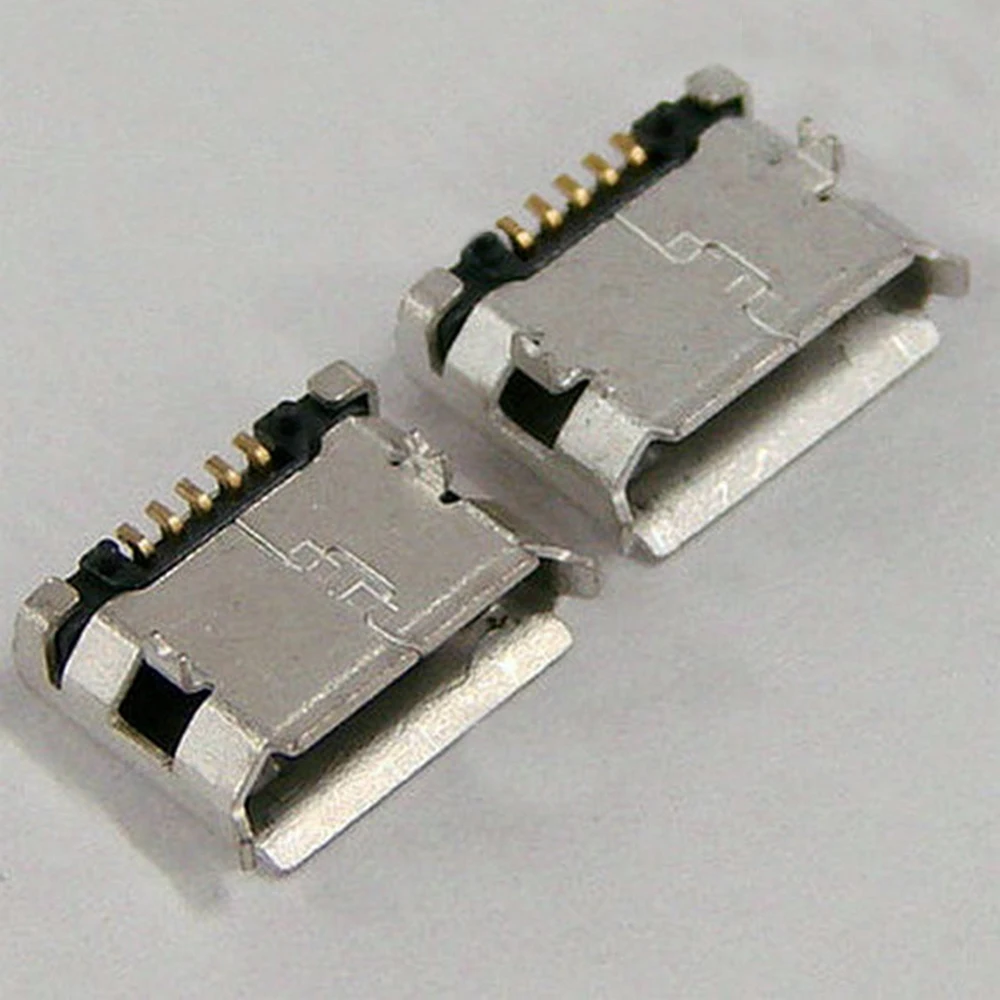 10 шт. G27 микро USB 5pin гнездо разъем OX рожок кудрявый рот для хвоста зарядки
