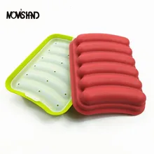 MOM'S ручная силиконовая форма для хот-догов DIY сосиски домашнего приготовления формы для хот-догов Торт Инструменты для выпечки