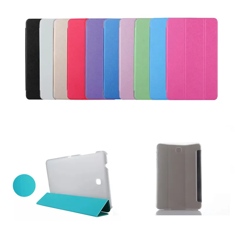 

Wholesale HF Silk PU Leather Stand Cover For Samsung Galaxy Tab S2 9.7 inch T810 T815 t813 t819 with PC Back Case Cover