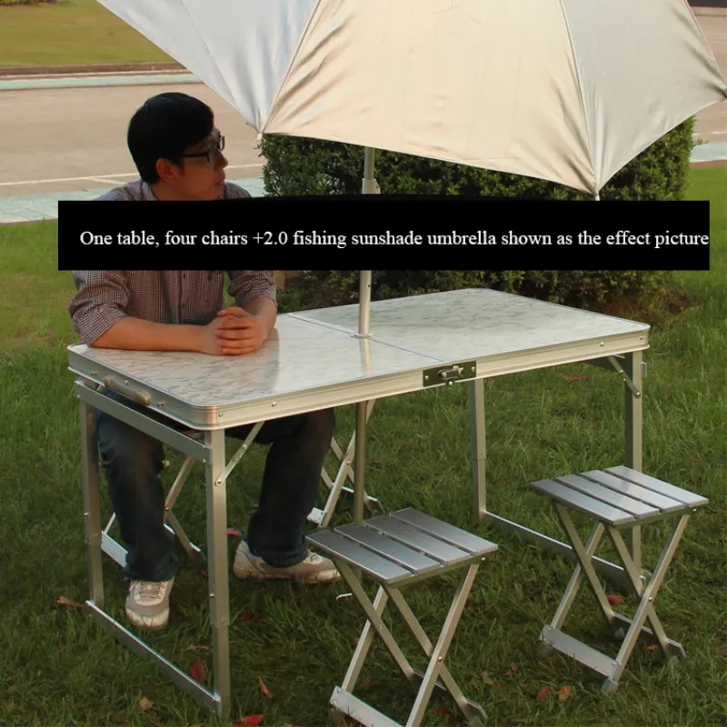 X18 Camping Table Portable Folding Table with 4 Chairs Height Adjustable Heavy Duty Garden Table Trestle Set for Picnic Party X18 Camping Table Portable Folding Table with 4 Chairs Height Adjustable Heavy Duty Garden Table Trestle Set for Picnic Party