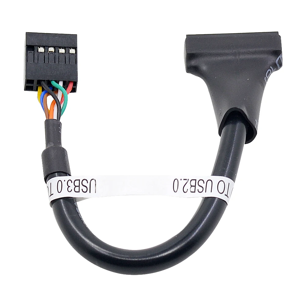 5 шт. 20 контактный 19 USB 3 0 мама на 9 2 папа кабель адаптер для материнской платы шнур