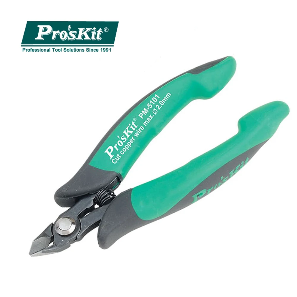 

Pro'sKit Cutting Electrical Wire Cable Cutters Side Snips DIY Electronic Diagonal Pliers Side Cutting Nippers Wire Cutter Tools