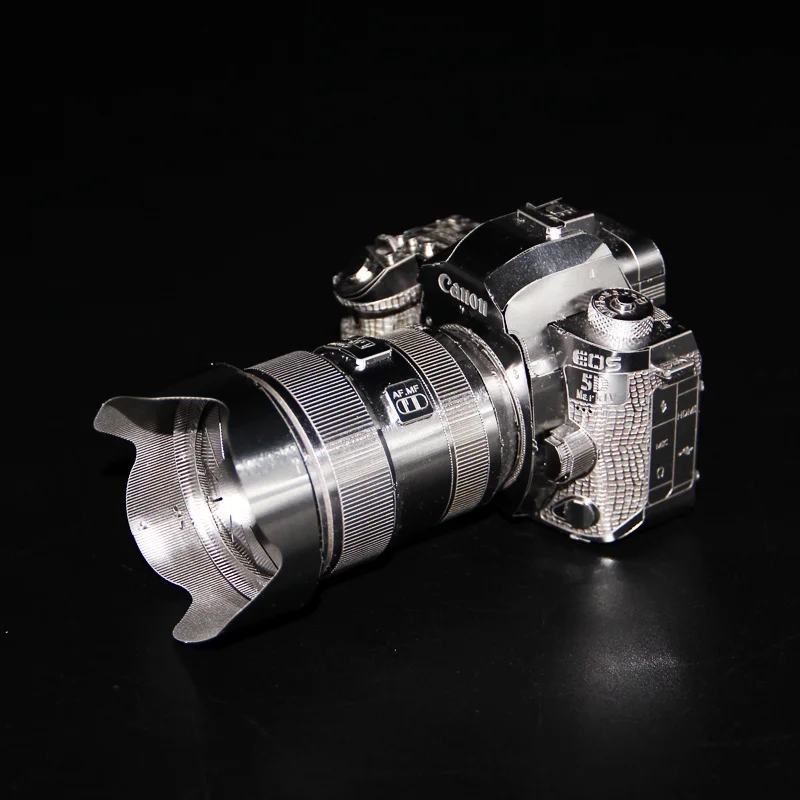 2018 металлический 3D пазл с нанокамерой наборы строительных моделей Canon B011 DIY