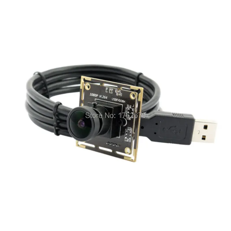 

H.264 1920*1080 Fisheye usb Security Protection camera module 170 fisheye lens wide angle Sony IMX322 USB Camera