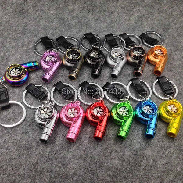 MV34C083-c094 auto part turbo keychain Whistle sound turbo keychains (2)
