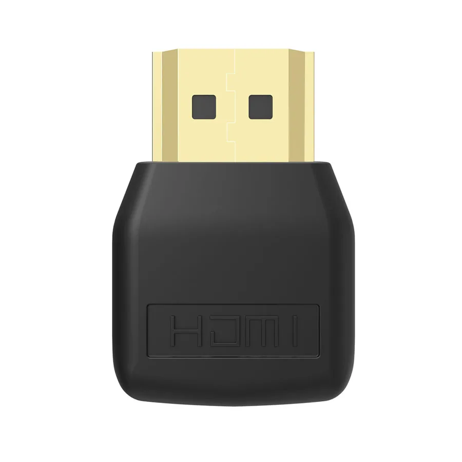 Robotsky HDMI Мужской к HDMI Женский Кабель адаптер Скрытый удлинитель 90 градусов под прямым углом для HD 1080P DHTV позолоченный штекер HDMI