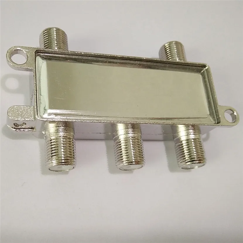 4 Way 4 Channel Satellite/Antenna/Cable TV Splitter Distributor 5-2400MHz F Type Wholesale In Stock Drop Shipping