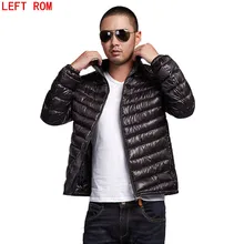 2017 New Casual Brand White Duck Down Jacket Men Autumn Winter Warm Coat Men’s Ultralight Duck Down Jacket Male Windproof Parka