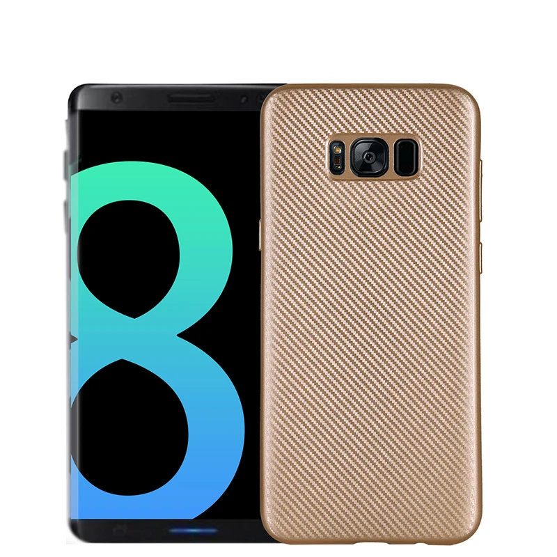 carbon fiber silicone case samsung s8,s8 plus (4)
