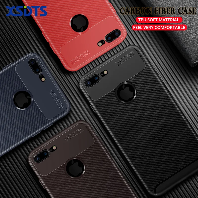 XSDTS Case For iPhone 6 6S 7 Plus 8 XS Max XR 5s SE 5 Luxury Soft Silicone TPU Shockproof Phone Cover | Мобильные телефоны и