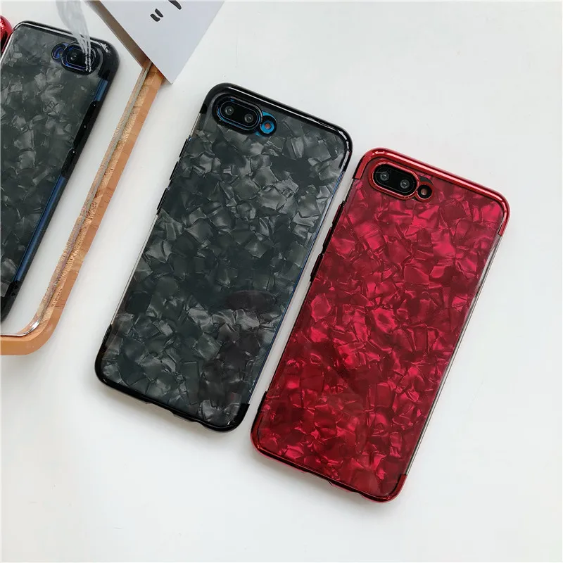 

Marble Case For Huawei Honor 10 Cover Glitter Fundas TPU 9 9i 8 7X 7C Y6 Y7 Prime 2018 iphone 7 Plus 6s 8 X Luxury Cases