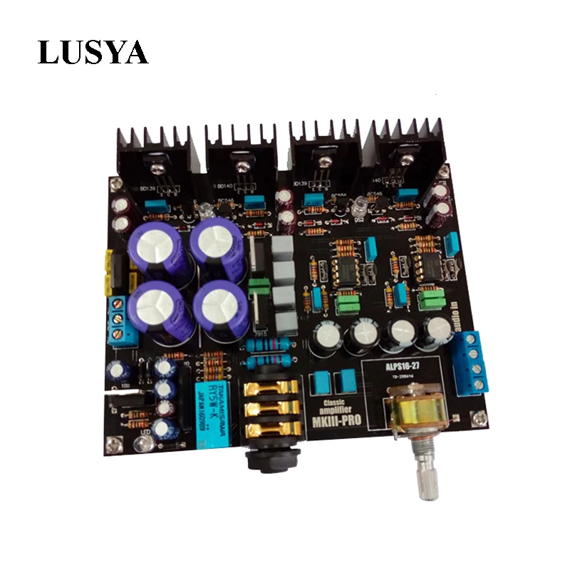 

Lusya HIFI A1 Headphone Amplifier AMP Dual 12-15V Reference Beyerdynamic A1 Headphone Audio Amplifier T0286-0287