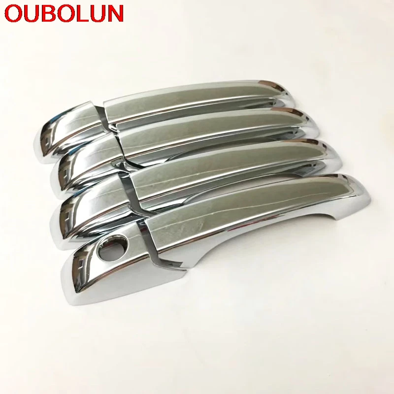OUBOLUN для Jeep Grand Cherokee 2011 2012 2013 2014 варианты отверстий смарт ключей боковая крышка