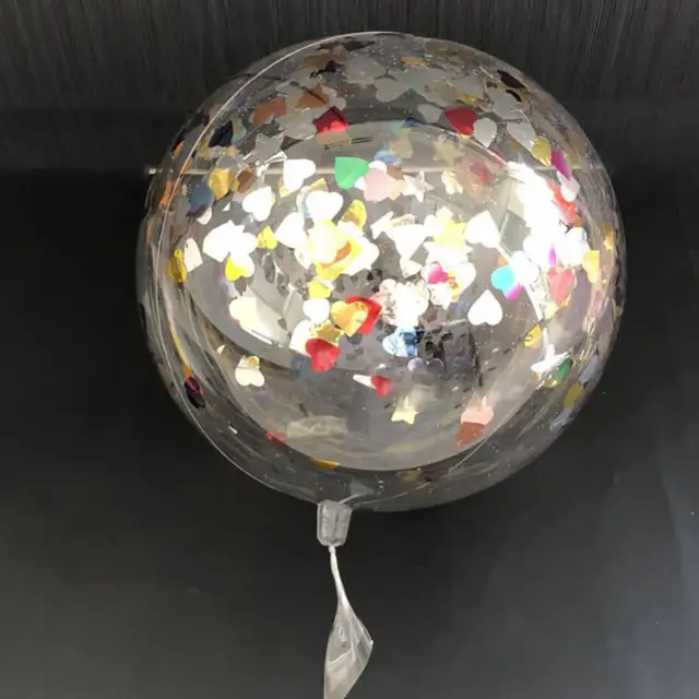 Bobo Ball Confetti Balloon Interior Wedding Birthday Party Decorations