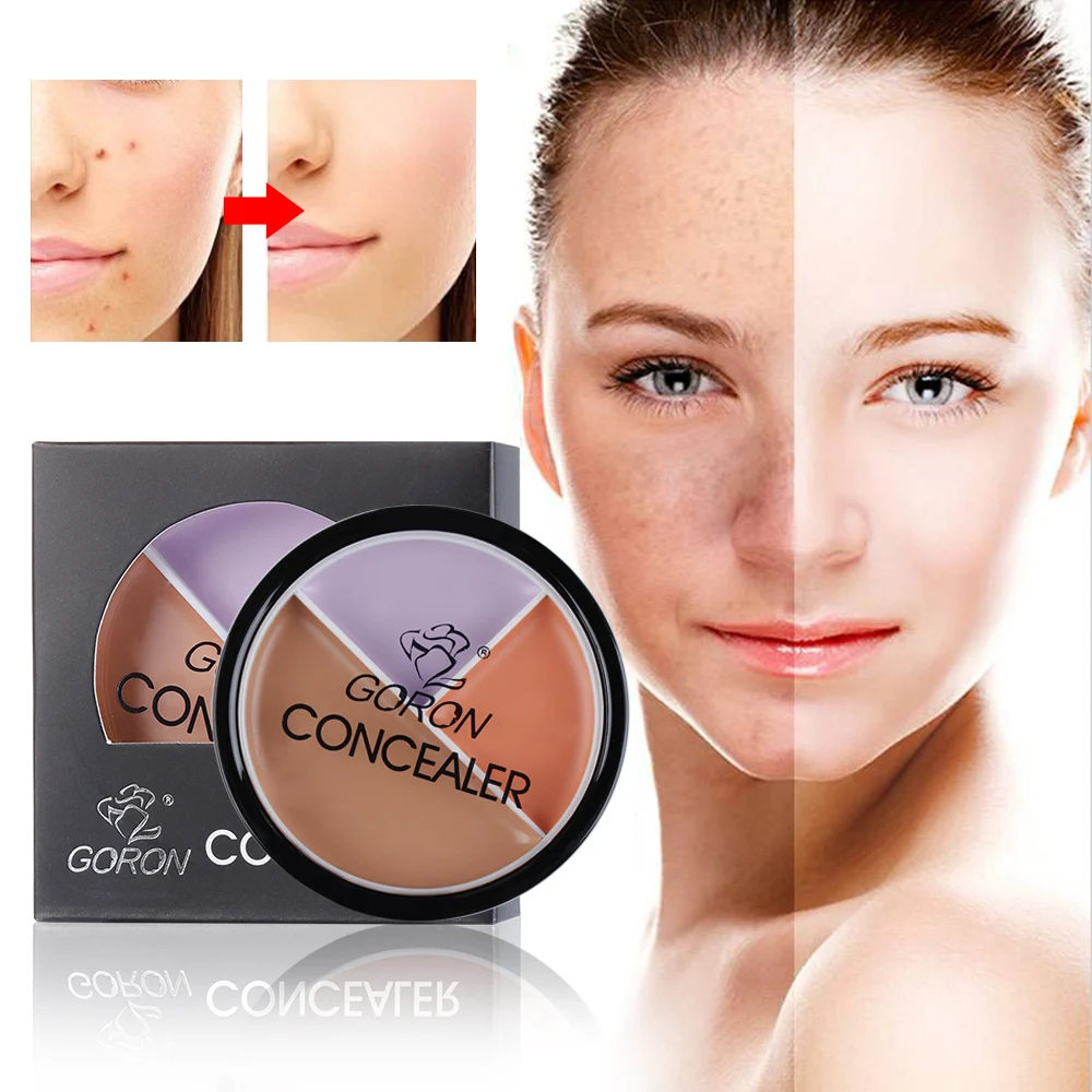 3 цвета для женщин Красота Cosmestic набор для контурирования корректор палитры длительный уход за кожей лица крем основа для макияжа лица