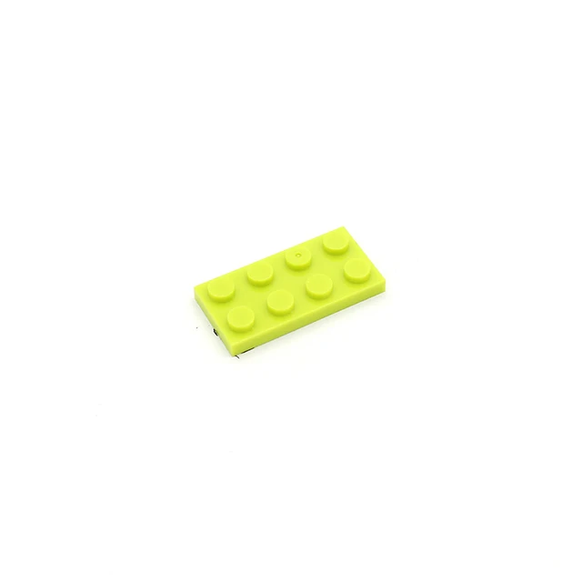  ! Moc Tiles Plate 2x4 3020 Short Piece DIY Enlighten  Block Bricks Compatible with Assembles Particles