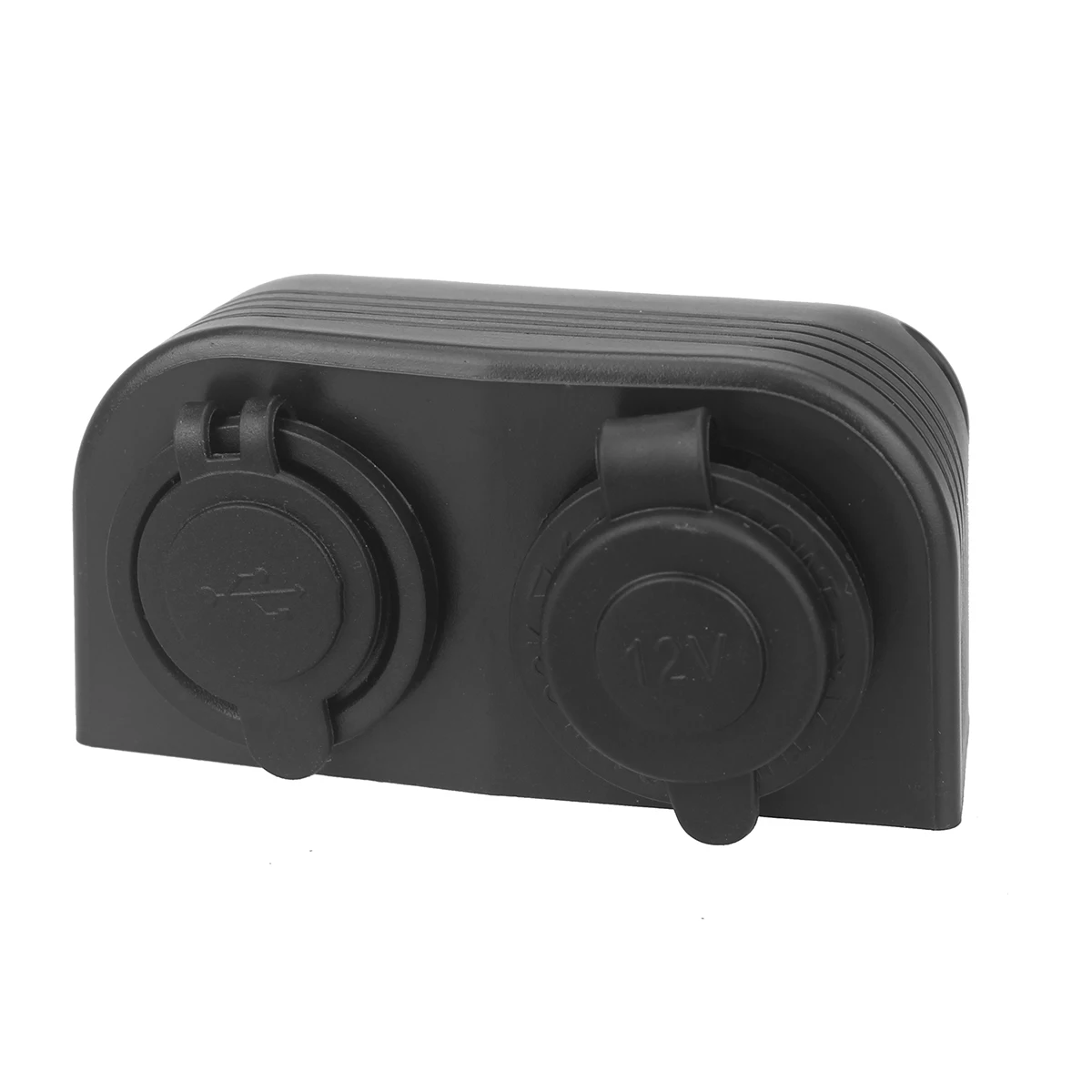 SOONHUA Car Charger Motorcycle Dual USB Car Cigarette Lighter Socket Splitter Power Adapter Vehicle Chargers Outlet Accessories SOONHUA Car Charger Motorcycle Dual USB Car Cigarette Lighter Socket Splitter Power Adapter Vehicle Chargers Outlet Accessories