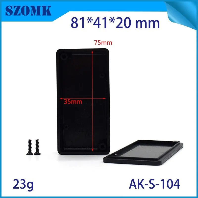 plastic enclosure for electronics project handheld enclosure control box szomk diy enclosure junction box plastic housing small abs instrument enclosure (16)