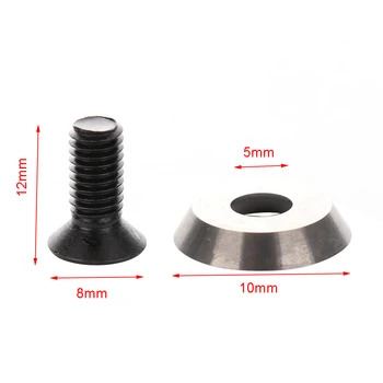 

16mm Round Carbide Insert Cutter Wood Carbide Insert Milling Cutter Torx Screws For Wood Turning Tool Woodworking
