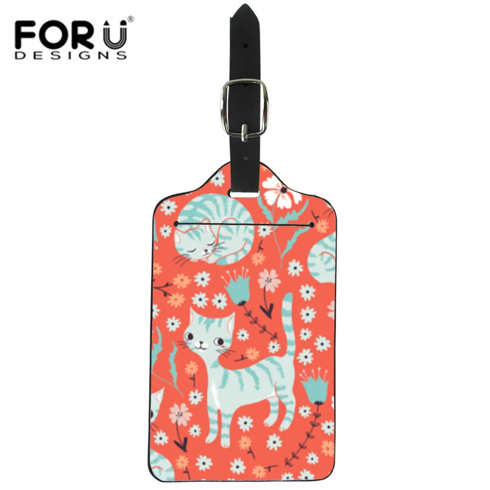 Buy FORUDESIGNS Women Luggage Tags Cute Sweet Cats