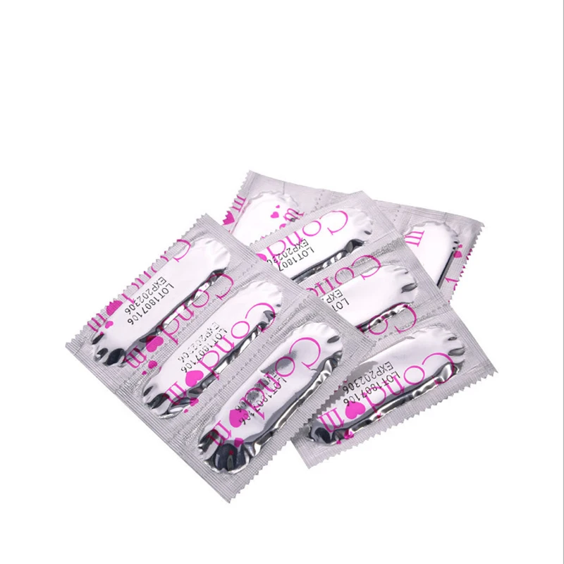 50pcs Large Oil Condom for Man Delay Sex Dotted G Spot Condoms Intimate Erotic Toy for Men Safer Contraception Female Condom