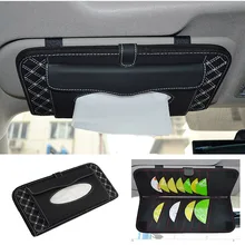 Автомобильный солнцезащитный козырек, держатель для салфеток, 14 дисков, аккуратный рукав, CD DVD кошелек с отделами для карт, держатель для хранения, аксессуары для салона автомобиля, Органайзер