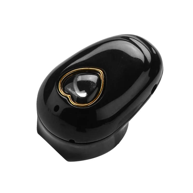 Черный V20 мини беспроводные Bluetooth наушники V4.2 стерео наушники гарнитура с микрофоном для huawei Xiaomi для всех телефонов для samsung - Цвет: Черный