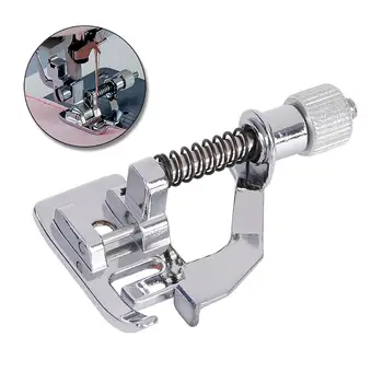 

New 1pc Rolled Hem Curling Presser Foot For Sewing Machine Singer Janome Sewing Accessories Hot Sale