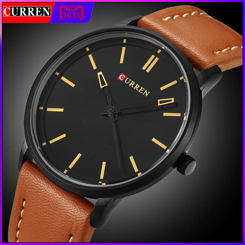 2018 New Luxury Brand Curren Fashion Sports Watches Men Leather Band Quartz Analog Clock Male Casual Ultra Thin Dial Wrist Watch 2018 New Luxury Brand Curren Fashion Sports Watches Men Leather Band Quartz Analog Clock Male Casual Ultra Thin Dial Wrist Watch