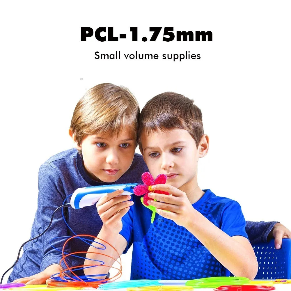 5 м/10 м PCL нить для 3d печати детей Dooling SL 300A нити 100% без пузырьков 1 75 мм ручки