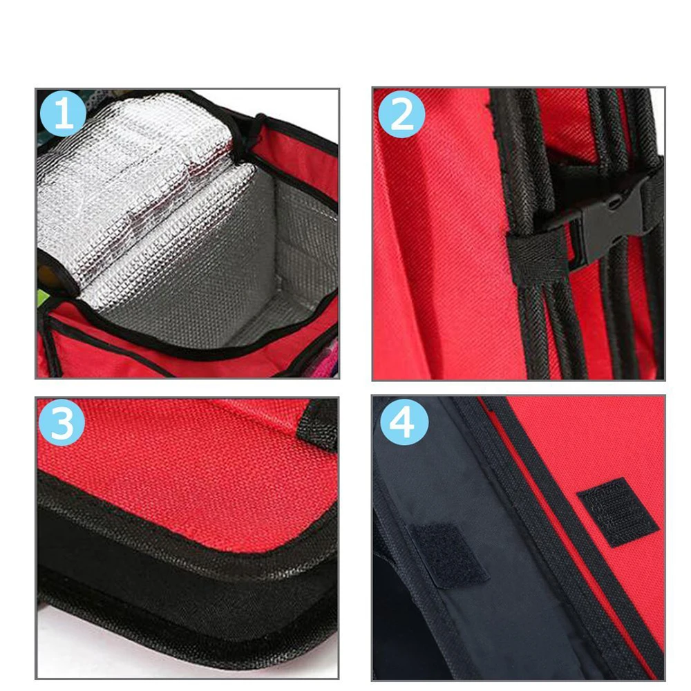 Foldable Multi Compartment Fabric Hippo Car Truck Van SUV Storage