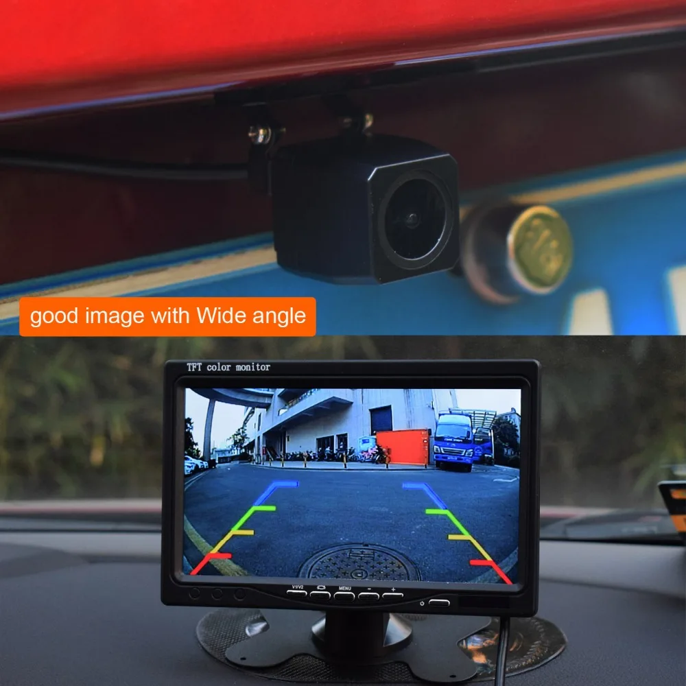 SALE XCGaoon Metal CCD HD Car Rear View Camera Night Version Waterproof