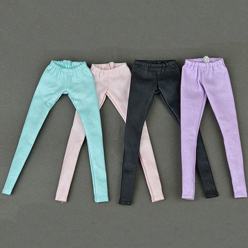 Высокое качество эластичные кожаные штаны брюки для куклы Барби одежда модная одежда 1/6 BJD аксессуары кукол