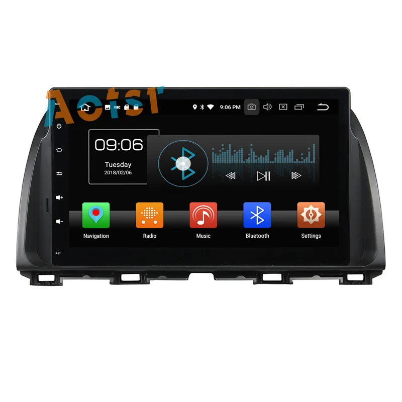 Cheap IPS Screen Android 8.0 Car multimedia player head unit for MAzda CX-5 GPS Navigation radio auto stereo no dvd Octa Core 4+32G 6