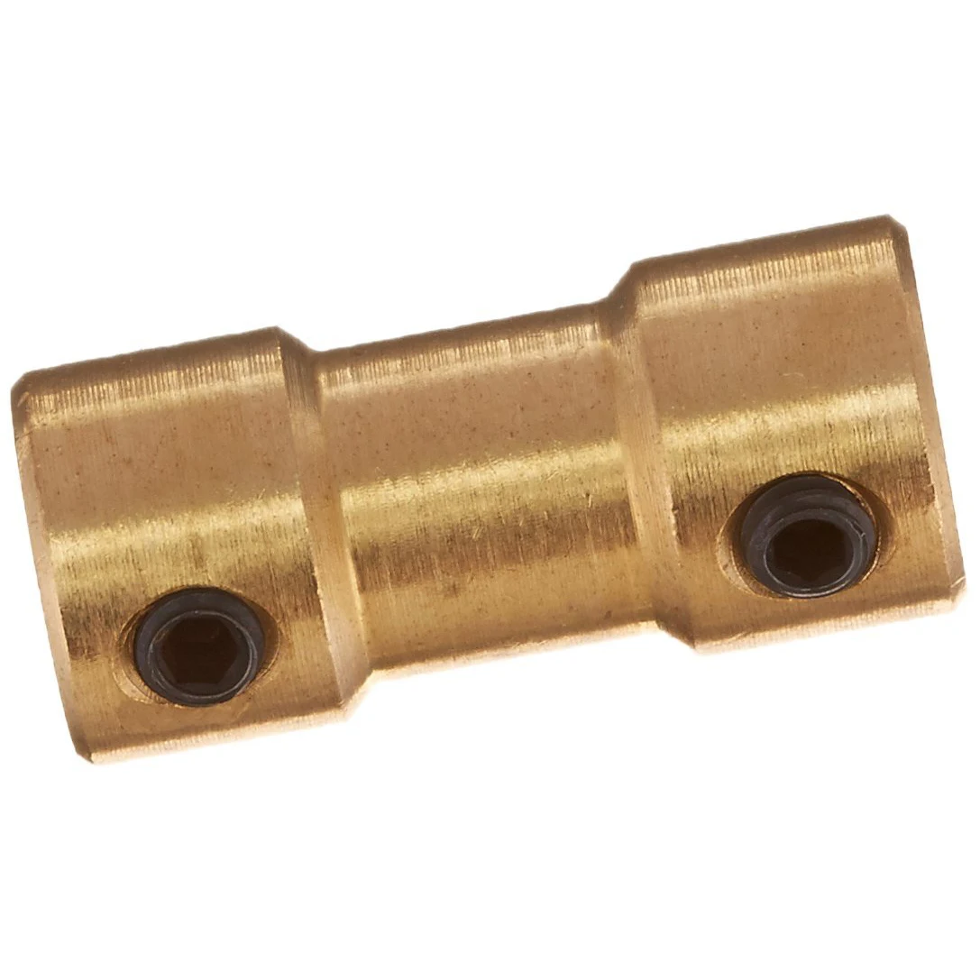 RC Airplane 2mm to 3mm Brass Motor Coupling Shaft Coupler Connector