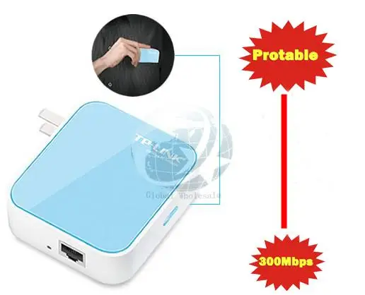 New Arrival Portable Mini TP Link WR800N 300M WiFi Wireless Networking 3G Wifi Router with AP Repeater,Wholesale Free Shipping