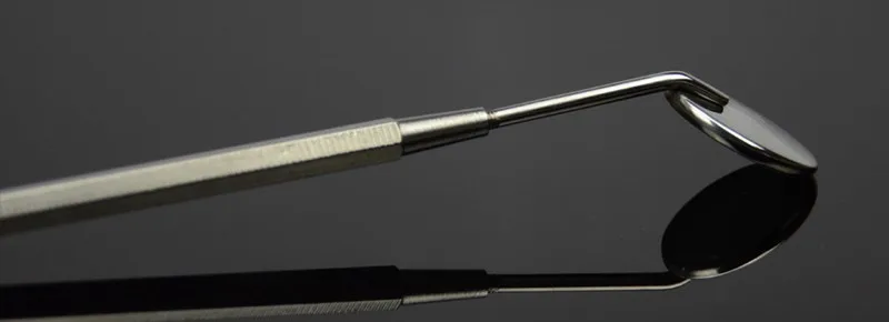 Стоматологическое зеркало из нержавеющей стали для проверки наращивания ресниц