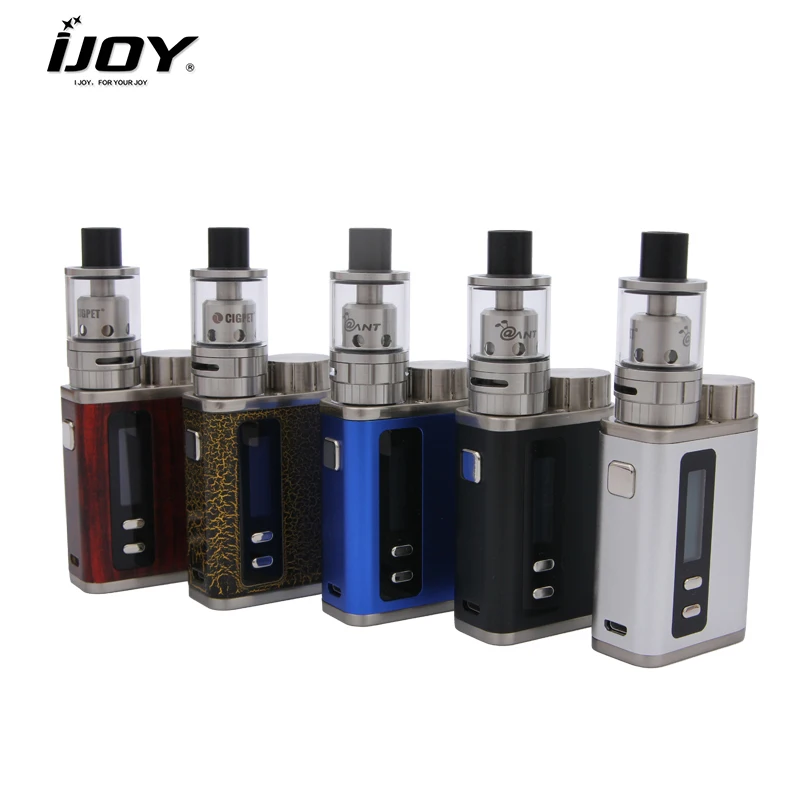 Оригинальный стартовый набор IJOY Cigpet Ant 80 Вт боксмод TC с атомайзером 1 8 мл Ant|box pink|box