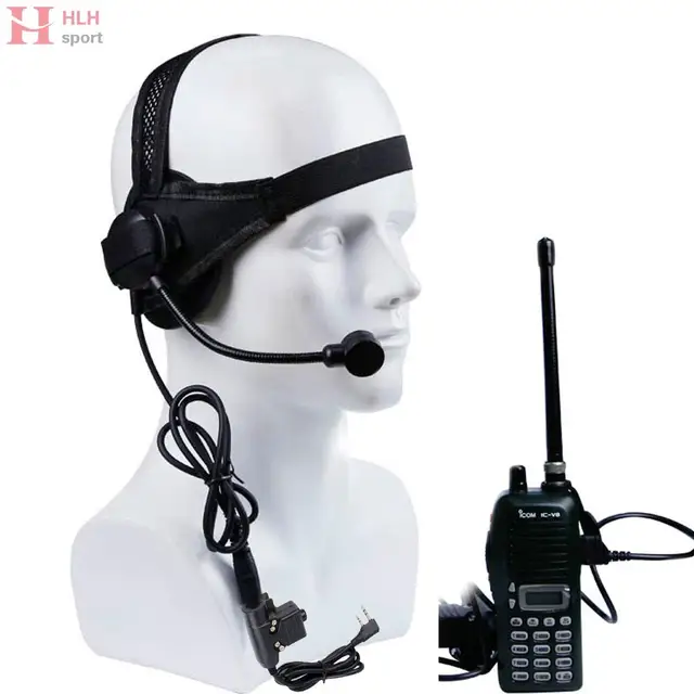 US $11.69 Tactical Selex TASC1 Headset II Standard Plug Microphone with Kenwood PTT Walkies Talkie CS Games H