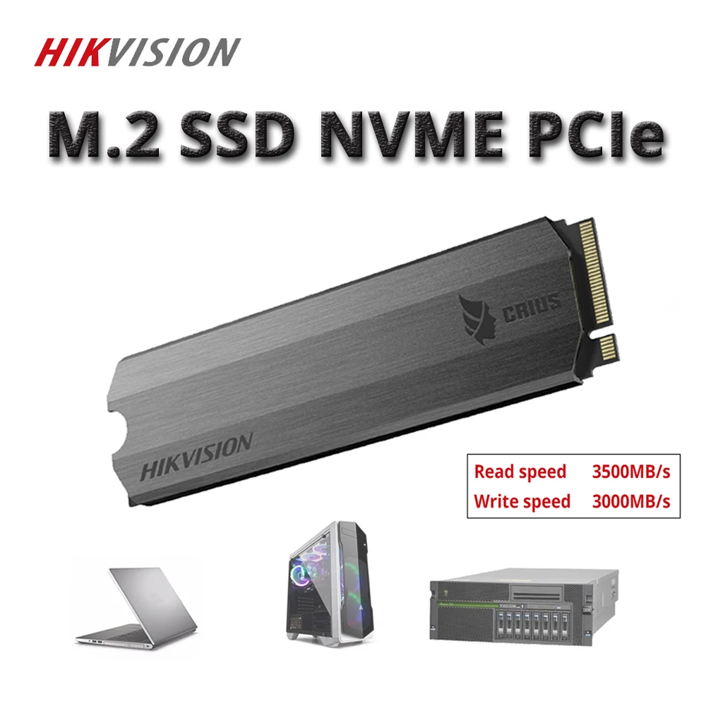 HIKVISION M.2 SSD NVME 1 ТБ 2 ТБ 512GB C2000 твердотельный накопитель кэш PCIe Gen3x4 для настольного ноутбука небольшой сервер большой емкости