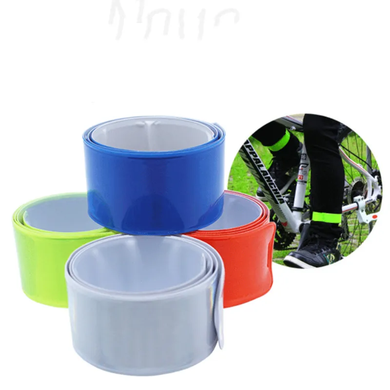 Bike Stickers Decals Reflective Stickers Strip Bicycle Reflective Tape Sticker Bicycle Wheel Bike Bicycle Accessories