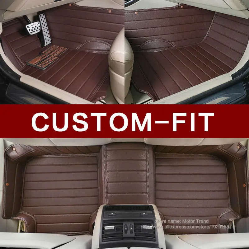 Custom fit автомобильные коврики для Audi A6 C5 C6 C7 A4 B6 B7 B8 Allroad Avant A3 A5 A7 A8 A8L Q3 Q5 Q7 3D Стильный коврик для автомобиля гильзы