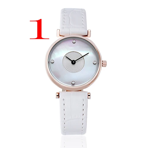 

Fashion women brand watches leathr strap casual wristwatches