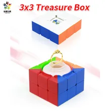 Yuxin 3x3x3 Коробка С Сокровищами, магический спидкуб, головоломка Zhisheng Cubo Magico, кубик для хранения, кубик-сюрприз, развивающие игрушки для детей
