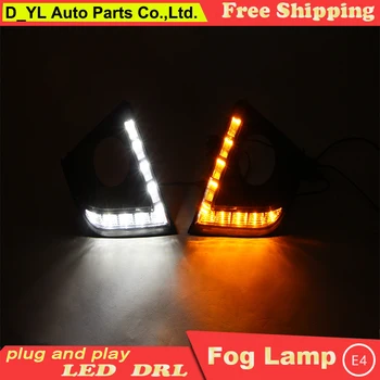 

Tusk model LED DRL Car styling For Toyota Corolla 2014-2015 led fog lamps High brightness guide daytime running lights