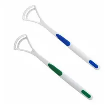 Скребок для языка средства гигиены полости рта Pp пластиковый очиститель языка щетка для чистки сохранить свежее дыхание антибактериальные 2 шт